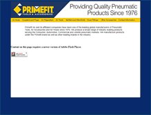 Tablet Screenshot of primefit-tools.com